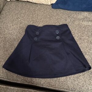 Navy Blue Uniform Skirt